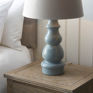 Lampa stołowa Endon Provence Cici szara ceramiczna E27 66 cm small 5