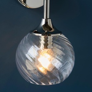 Kinkiet Endon Allegra srebrny stal szkło E14 dimmable 7 Kinkiet Endon Allegra srebrny stal szkło E14 dimmable small 7