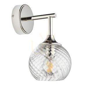 Kinkiet Endon Allegra srebrny stal szkło E14 dimmable 9 Kinkiet Endon Allegra srebrny stal szkło E14 dimmable small 9