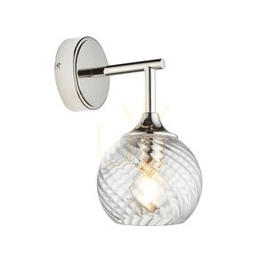 Kinkiet Endon Allegra srebrny stal szkło E14 dimmable 0 Kinkiet Endon Allegra srebrny stal szkło E14 dimmable small 0