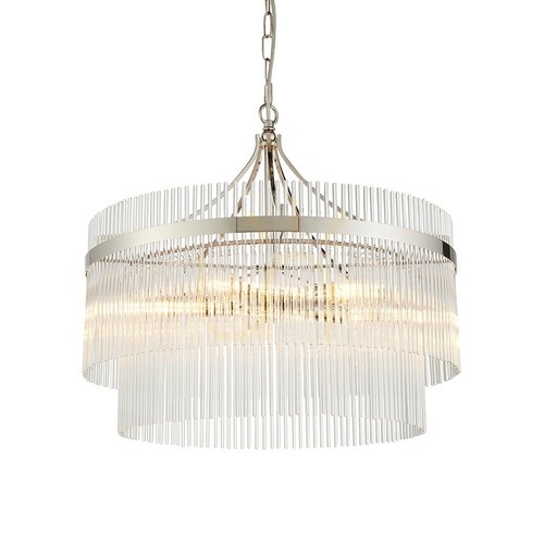 Sprawdź Lampa Wisząca Marietta Srebrny Endon