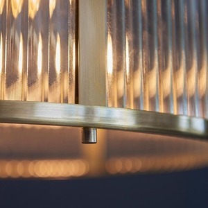 Lampa wisząca Endon Ridgeton mosiądz 3xE14 45 cm small 7