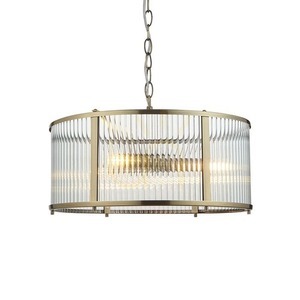 Lampa wisząca Endon Ridgeton mosiądz 3xE14 45 cm small 0