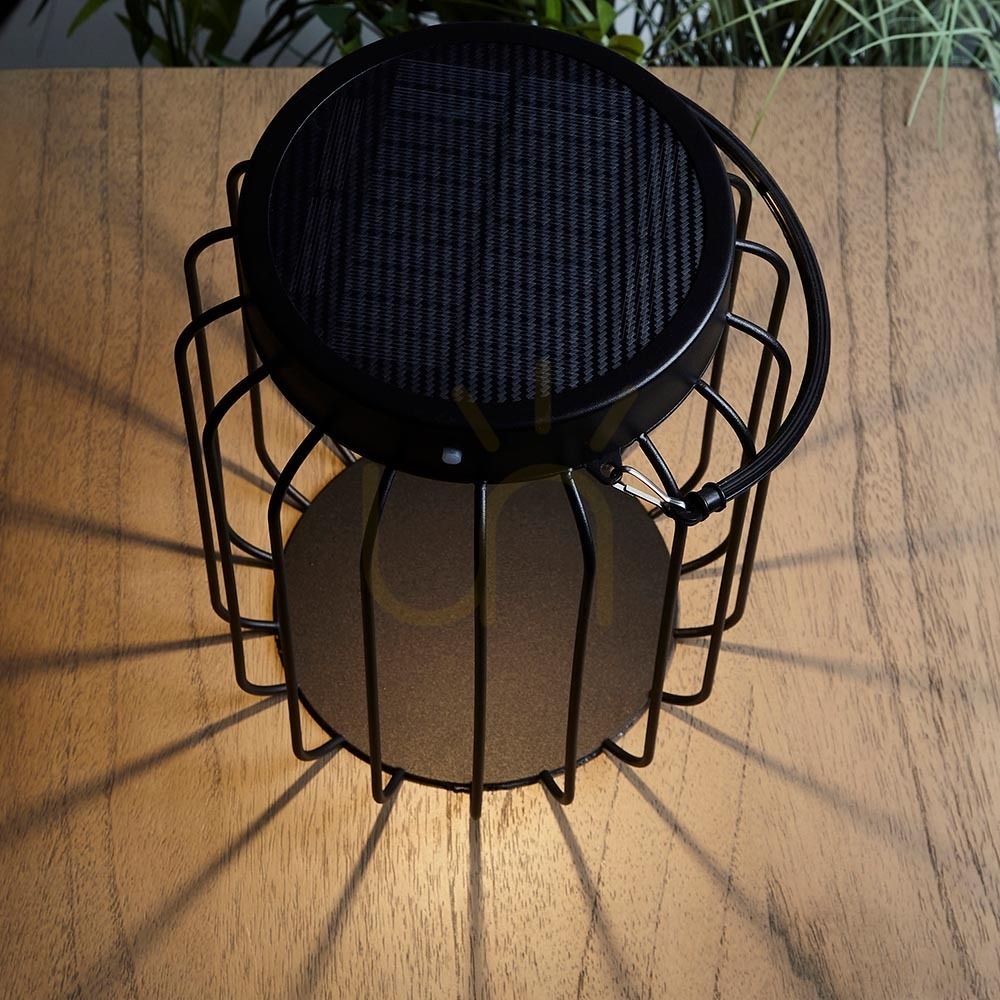 Zobacz Lampa stołowa Endon Tropic czarna LED stal szkło 27 cm Lampa stołowa Endon Tropic czarna LED stal szkło 27 cm