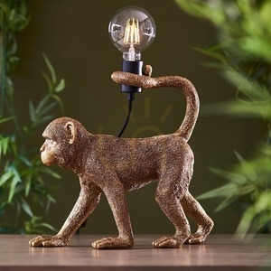 Lampa stołowa Endon Capuchin czarna z żywicy i stali small 4