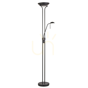 Lampa stojąca Endon Rome czarna stal 180 cm small 1