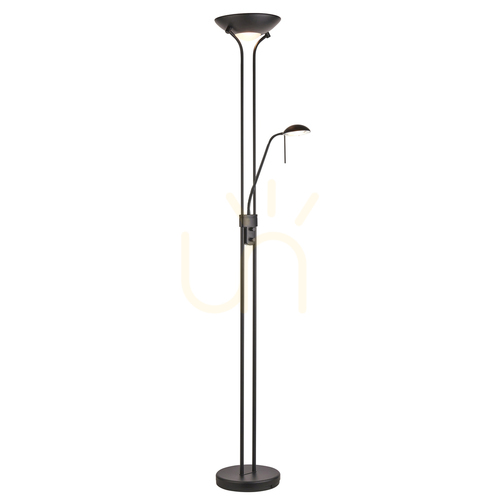 Sprawdź Lampa Stojąca Rome Czarny Endon