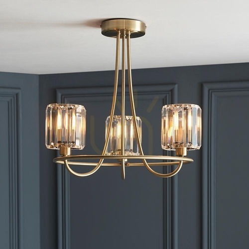 Sprawdź Lampa Sufitowa Berenice Mosiądz Endon