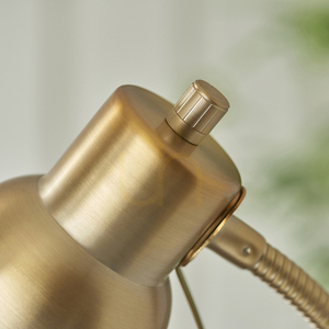 Lampa stojąca Endon Classic Flexi mosiądz, stal GU10 small 7