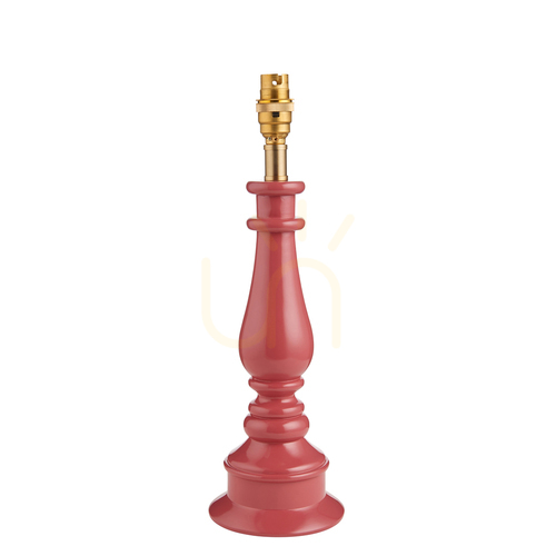 Sprawdź Podstawa lampy stołowej Endon Myrtle 109964 różowa, 38 cm, bez abażuru
