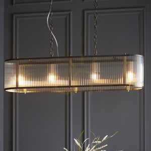 Lampa Wisząca Endon Ridgeton Mosiądz 4xE14 Szklana Regulowana 4 Lampa Wisząca Endon Ridgeton Mosiądz 4xE14 Szklana Regulowana small 4