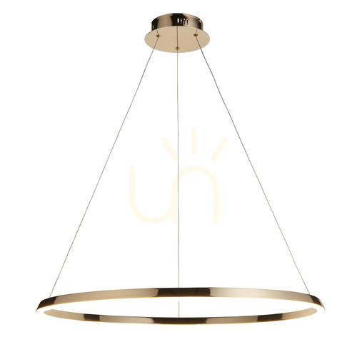 Sprawdź Lampa wisząca Endon Staten biała LED 80 cm