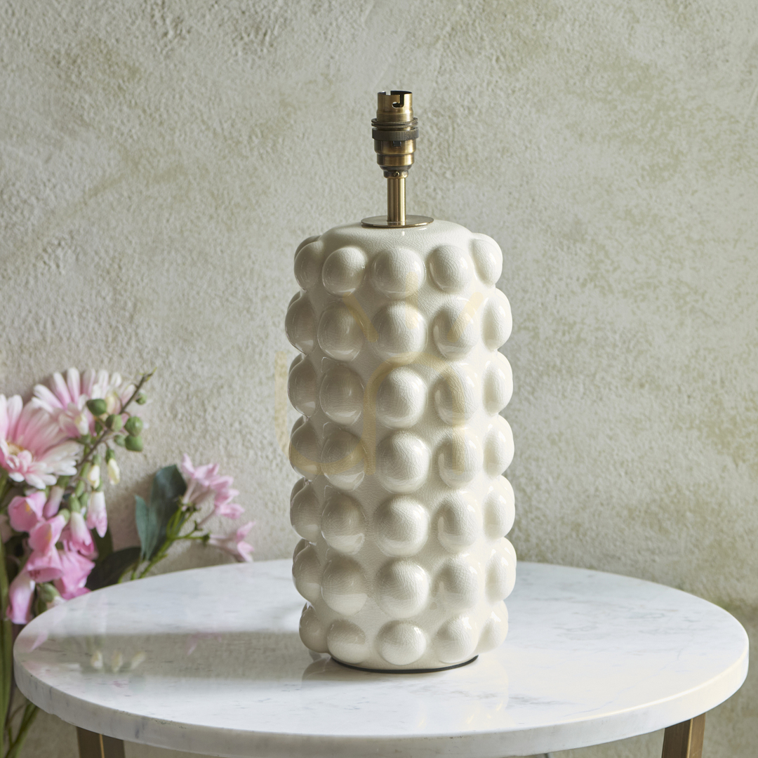Zobacz Lampa stołowa Endon Bobble mosiądz ceramiczna 39,5 cm Lampa stołowa Endon Bobble mosiądz ceramiczna 39,5 cm