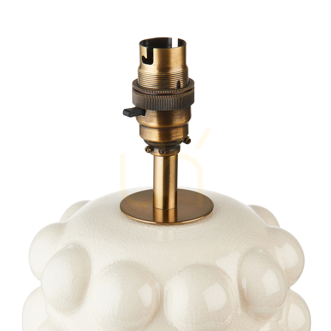 Pokaż Lampa stołowa Endon Bobble mosiądz ceramiczna 39,5 cm Lampa stołowa Endon Bobble mosiądz ceramiczna 39,5 cm