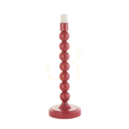 Sprawdź Podstawa lampy stołowej Endon Higgledy różowa 36,5 cm