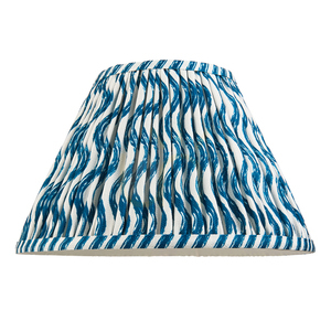 Abażur plisowany Endon Ripple 111303 Marlin Blue Ø30 cm E27/B22 small 4