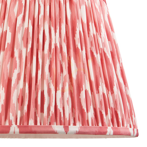 Abażur Endon ikat koralowy róż tkanina 35 cm E27 2 Abażur Endon ikat koralowy róż tkanina 35 cm E27 small 2