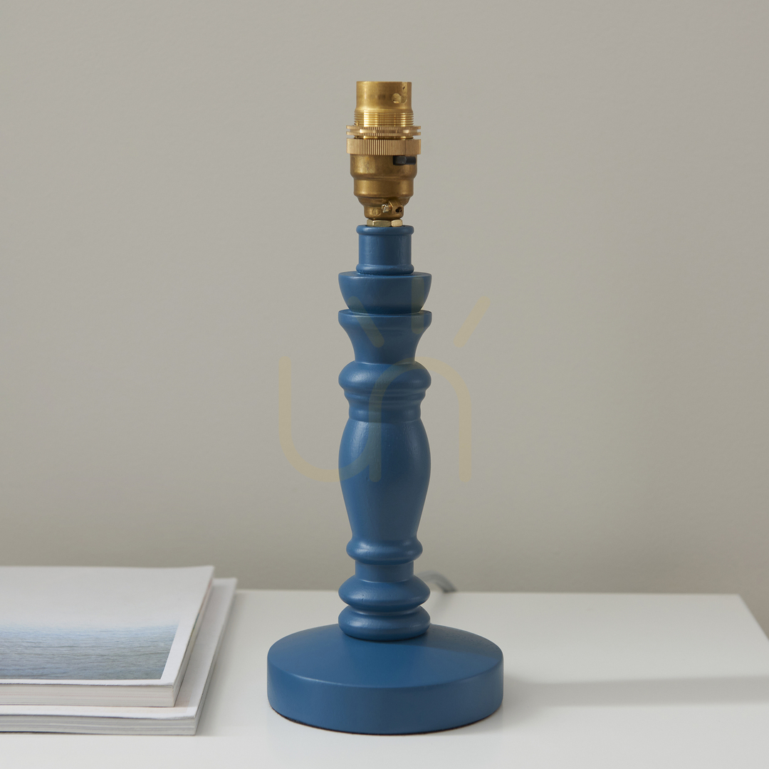 Zobacz Lampa stołowa Endon Bibury mosiężna drewniana B22 27,2 cm Lampa stołowa Endon Bibury mosiężna drewniana B22 27,2 cm