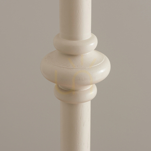 Lampa stojąca Endon Carnaby biała drewno stal mosiądz 138 cm 3 Lampa stojąca Endon Carnaby biała drewno stal mosiądz 138 cm small 3
