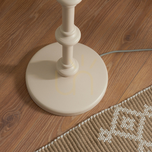 Lampa stojąca Endon Carnaby biała drewno stal mosiądz 138 cm 4 Lampa stojąca Endon Carnaby biała drewno stal mosiądz 138 cm small 4