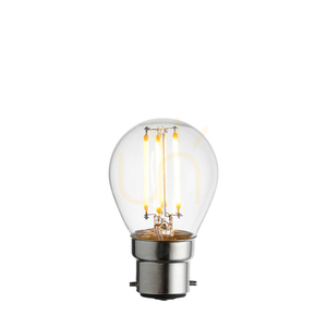 Żarówka LED filament golf B22 transparentna Endon 4W ściemnialna small 0