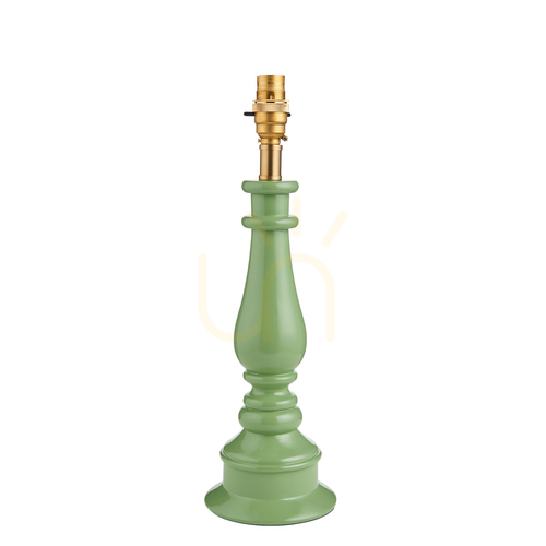 Sprawdź Podstawa lampy stołowej Endon Myrtle 112164 zielona Cotswold B22 38 cm