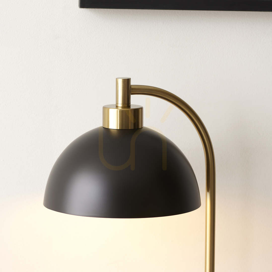Pokaż Lampa stołowa Endon Buchanan szara stal marmur E27 Lampa stołowa Endon Buchanan szara stal marmur E27