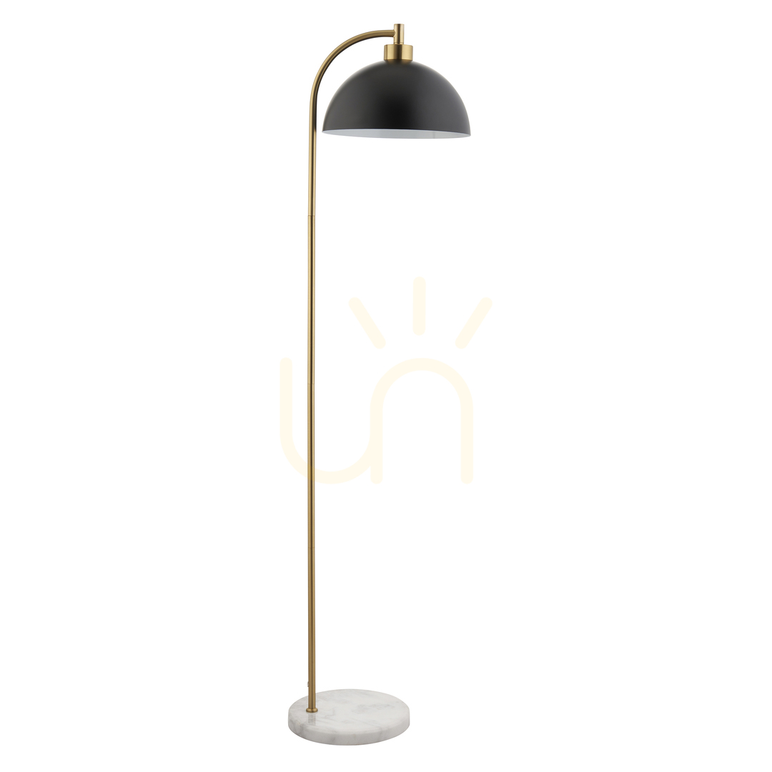 Sprawdź Lampa stojąca Endon Buchanan szara stal marmur E27 145 cm Lampa stojąca Endon Buchanan szara stal marmur E27 145 cm