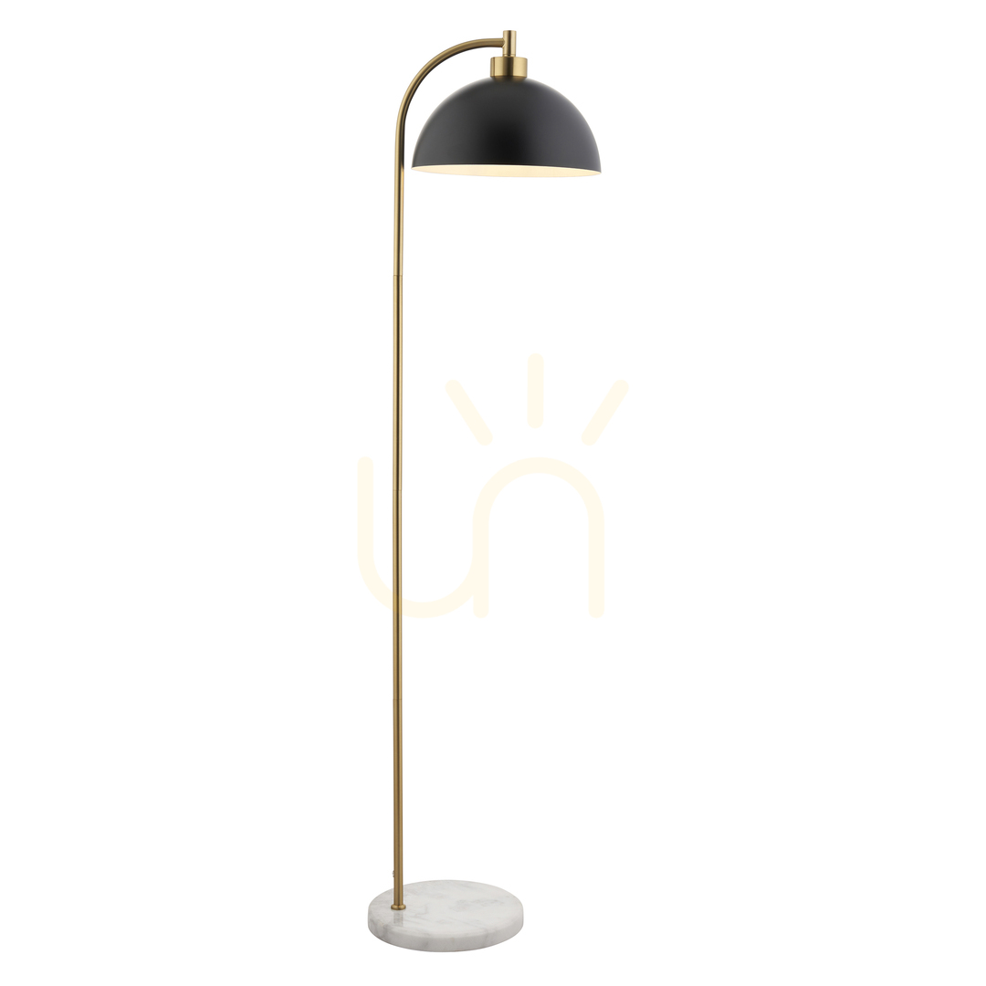 Sprawdź Lampa stojąca Endon Buchanan szara stal marmur E27 145 cm Lampa stojąca Endon Buchanan szara stal marmur E27 145 cm