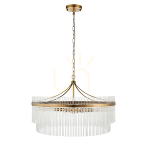 Lampa Wisząca Endon Marietta Grand Mosiądz 7xE14 70 cm 1 Lampa Wisząca Endon Marietta Grand Mosiądz 7xE14 70 cm small 1
