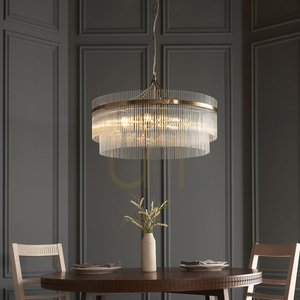 Lampa Wisząca Endon Marietta Grand Mosiądz 7xE14 70 cm 2 Lampa Wisząca Endon Marietta Grand Mosiądz 7xE14 70 cm small 2