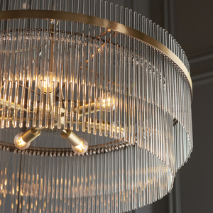 Lampa Wisząca Endon Marietta Grand Mosiądz 7xE14 70 cm 5 Lampa Wisząca Endon Marietta Grand Mosiądz 7xE14 70 cm small 5