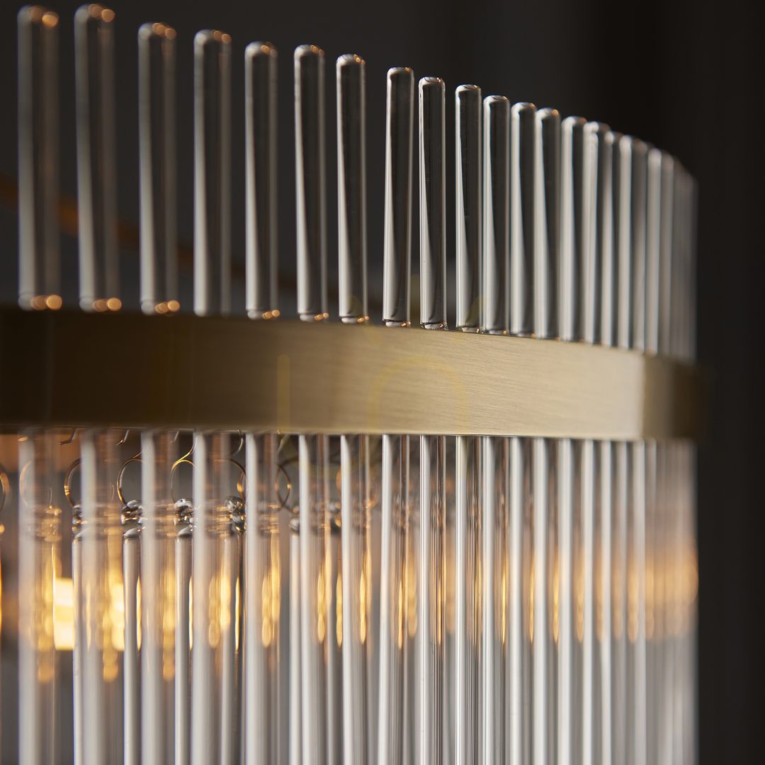 Zobacz Lampa Wisząca Endon Marietta Grand Mosiądz 7xE14 70 cm Lampa Wisząca Endon Marietta Grand Mosiądz 7xE14 70 cm