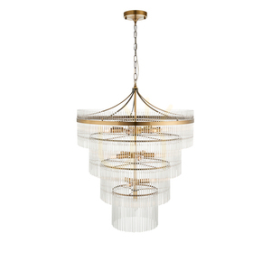 Lampa wisząca Endon Marietta mosiądz 16xE14 70 cm small 1