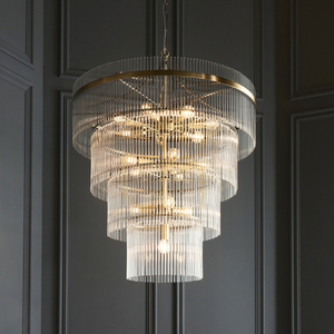 Lampa wisząca Endon Marietta mosiądz 16xE14 70 cm small 2