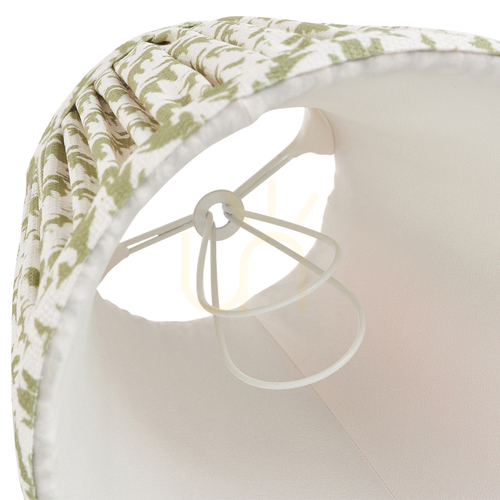 Sprawdź Abażur Endon Leaf zielony, tkanina, 16 cm, E14