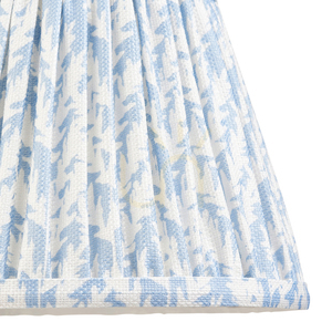 Klosz abażur Endon Shell Bay Blue tkanina stalowy 20 cm 14,5 cm small 2