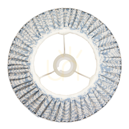 Sprawdź Abażur Endon Leaf Shell Bay Blue, tkaninowy, 30 cm, E27