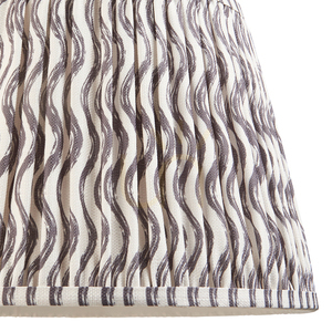 Abażur Endon Ripple szary tkaninowy E27 35 cm small 2