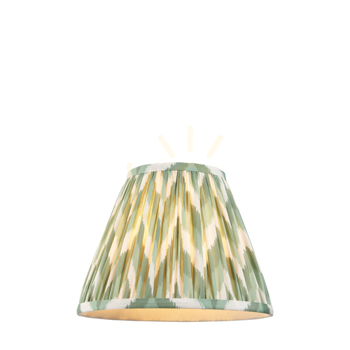 Sprawdź Abażur Endon Aspen Green tkanina zielony 18,5 cm E27