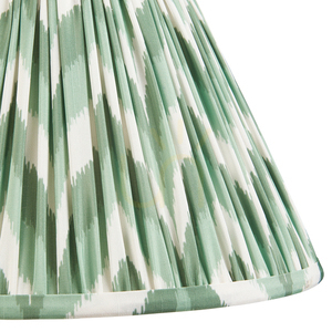 Abażur Endon Zigzag Cotswold Green 30 cm tkanina small 2