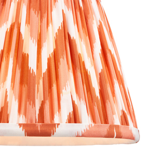 Abażur Endon Zigzag pomarańczowy tkanina 20 cm E14 14,5 cm small 1