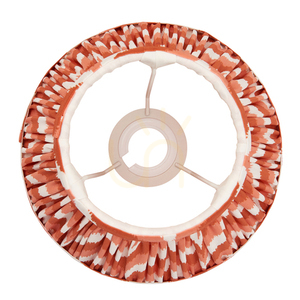 Abażur Endon Zigzag pomarańczowy tkanina 20 cm E14 14,5 cm small 3