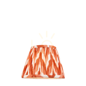 Abażur Endon Zigzag pomarańczowy tkanina 20 cm E14 14,5 cm small 0