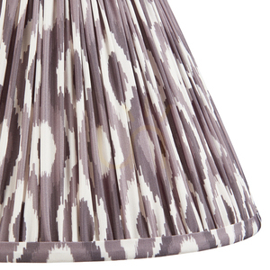 Abażur Endon Ikat perłowoszary z tkaniny Ø30 cm E27/B22 small 2