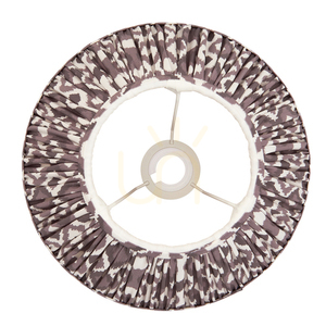 Abażur Endon Ikat perłowoszary z tkaniny Ø30 cm E27/B22 small 3