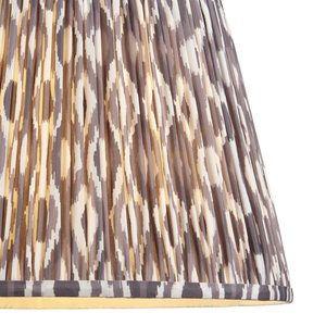 Abażur Endon Ikat szary tkanina 40 cm E27 1 Abażur Endon Ikat szary tkanina 40 cm E27 small 1
