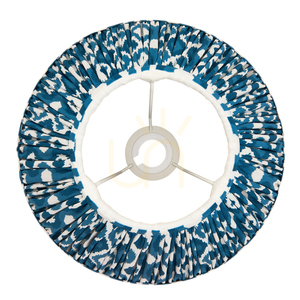 Abażur Endon Ikat Marlin Blue tkanina 30 cm E27 3 Abażur Endon Ikat Marlin Blue tkanina 30 cm E27 small 3