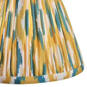 Abażur Endon Ikat żółty jadeit tkanina 12,2 cm 1 Abażur Endon Ikat żółty jadeit tkanina 12,2 cm small 1