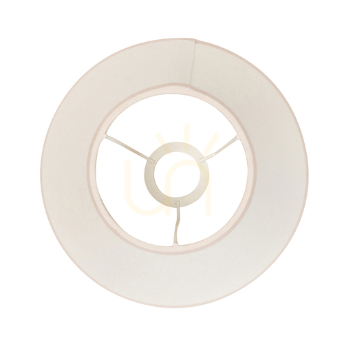 Sprawdź Abażur Endon Ivy biały Vintage White tkanina 25 cm E27